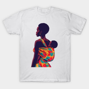 Afrocentric Mother And Baby T-Shirt